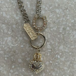 Juicy couture necklace 9 inch chain